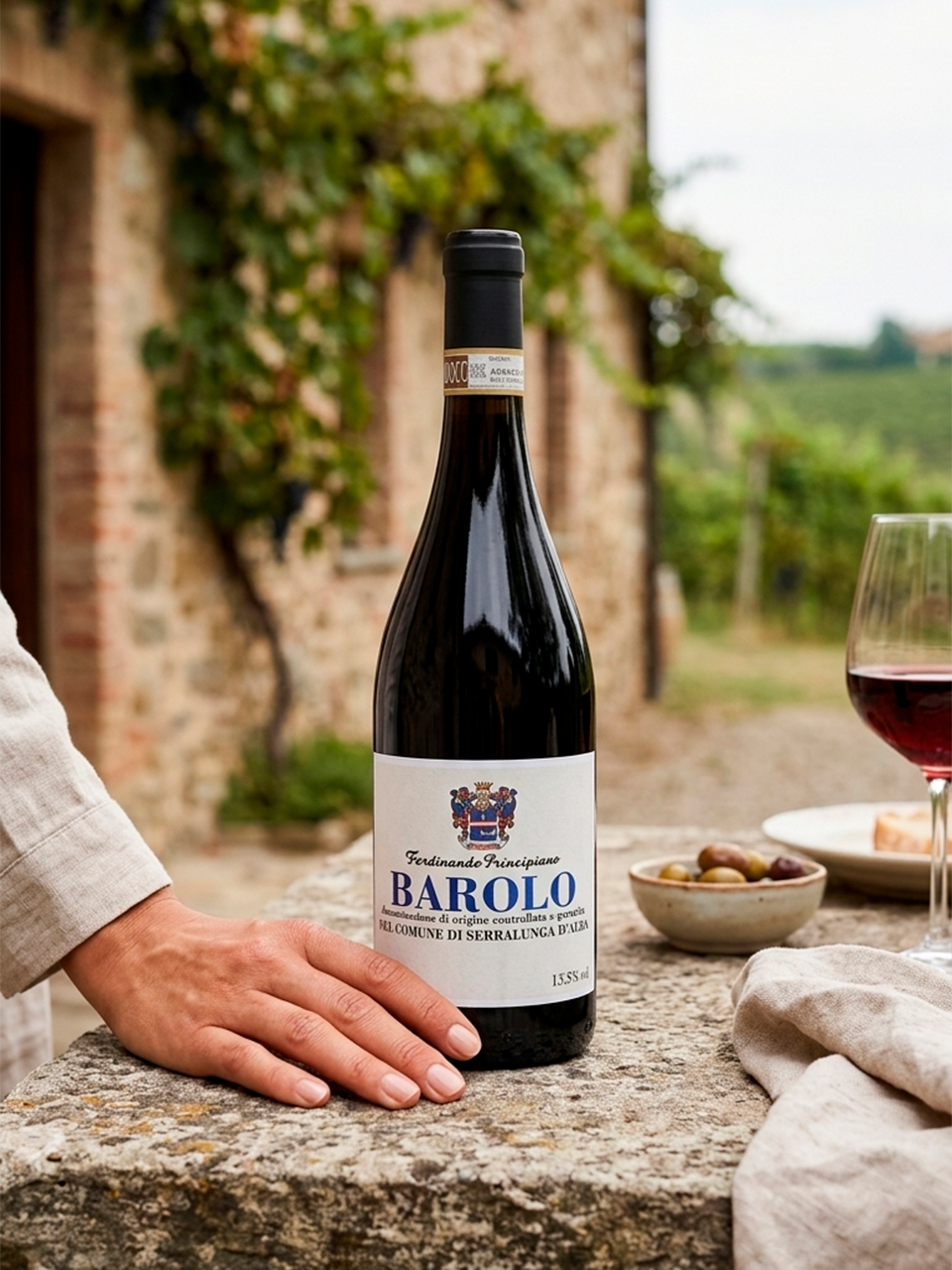 Barolo Serralunga DOCG 2021 — vinho tinto da Ferdinando Principiano (foto 3) | Italy Import