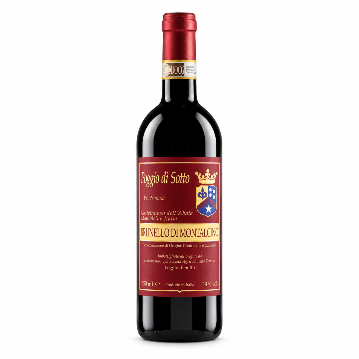 Poggio di Sotto Brunello di Montalcino 2019 — vinho tinto da Collemassari | Italy Import
