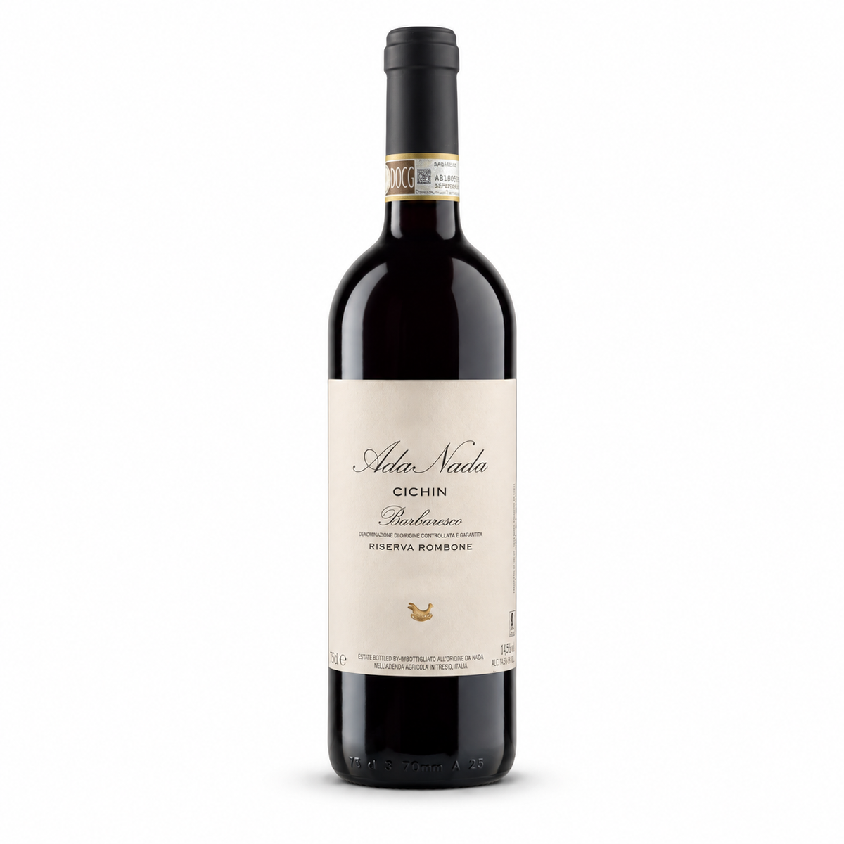 Barbaresco Riserva Rombone Cichin DOCG 2019 — vinho tinto da Ada Nada | Italy Import