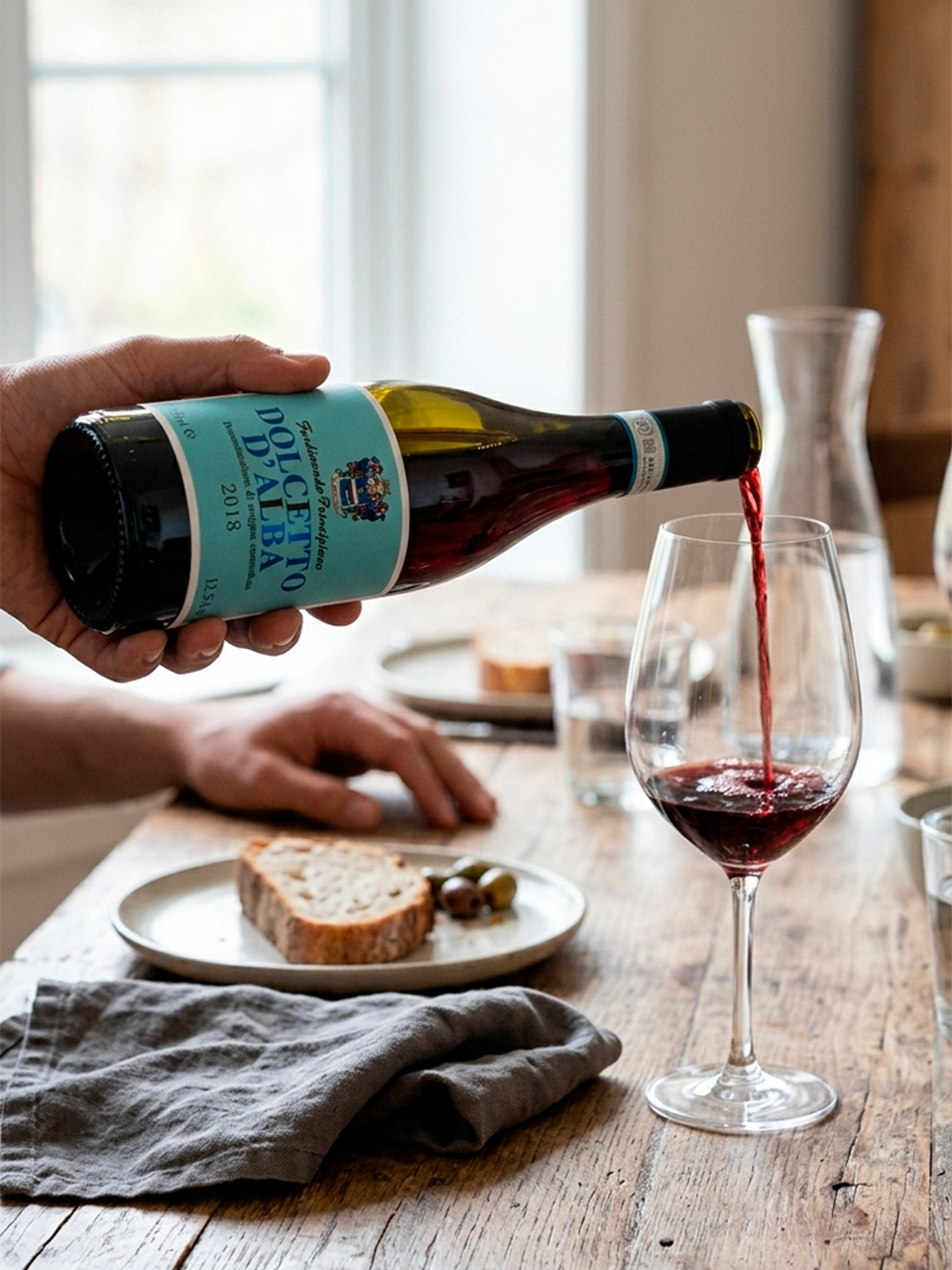 Dolcetto D'Alba DOC 2023 — vinho tinto da Ferdinando Principiano (foto 3) | Italy Import