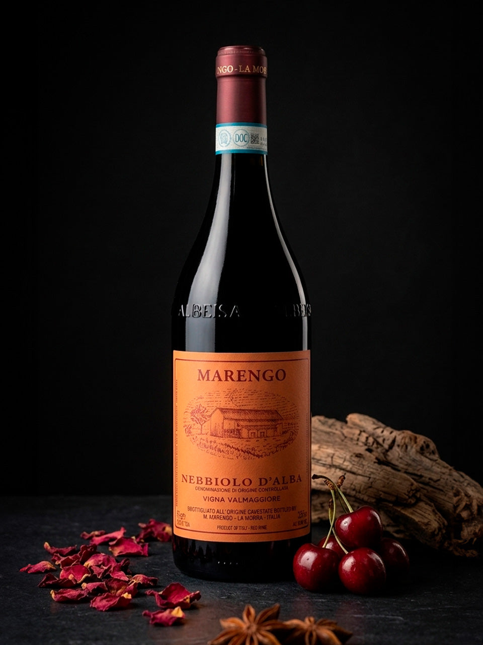 Nebbiolo D'Alba Vigna Valmaggiore 2024 — vinho tinto da Mario Marengo (foto 2) | Italy Import