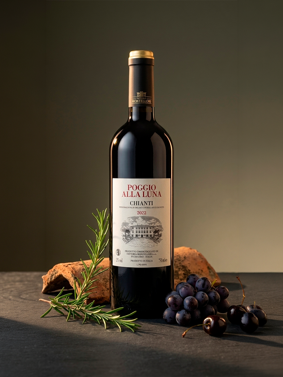 Chianti Poggio Alla Luna 2022 — vinho tinto da Montellori (foto 2) | Italy Import