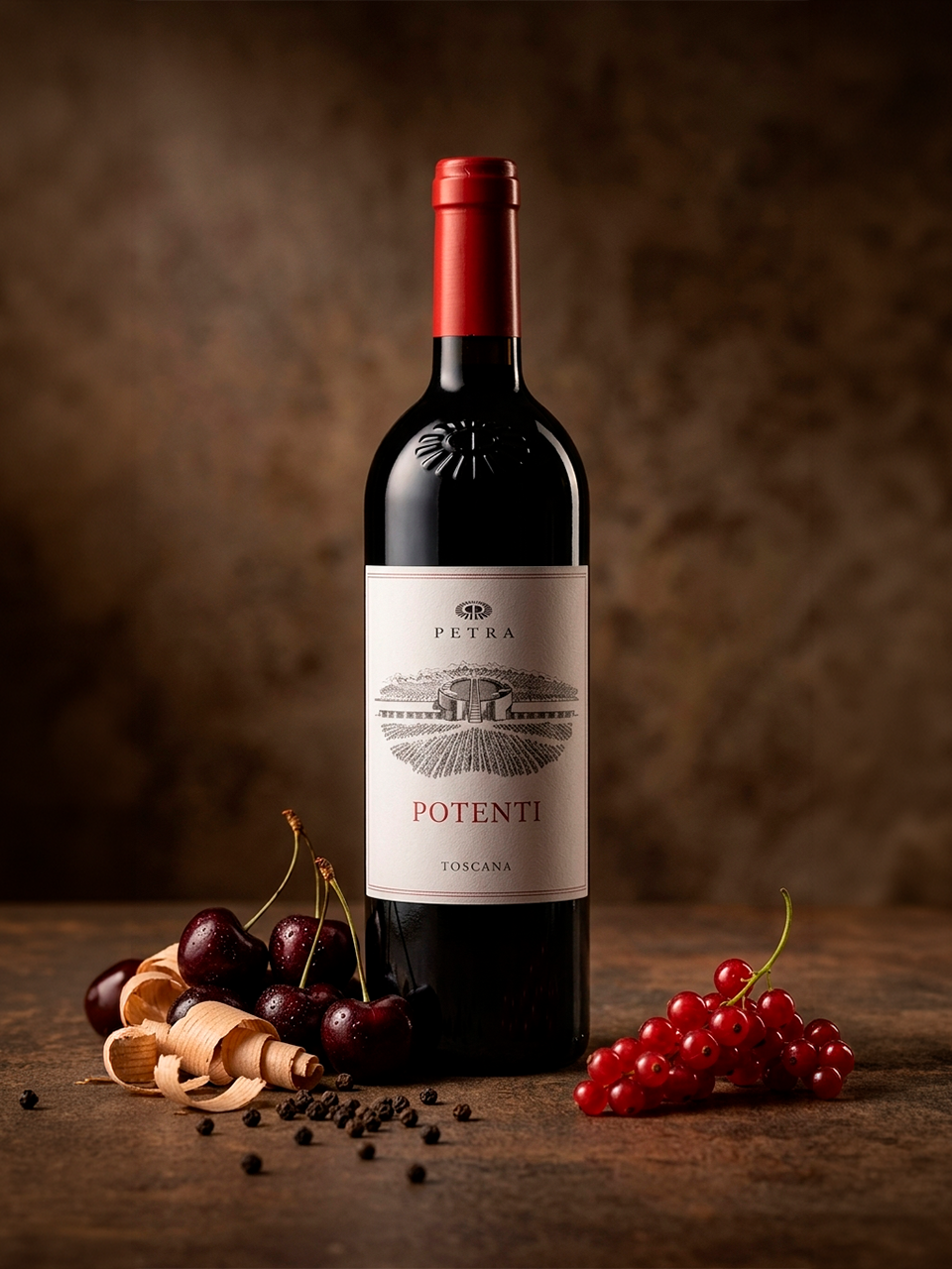 Potenti Cabernet Sauvignon 2023 — vinho tinto da Petra (foto 2) | Italy Import