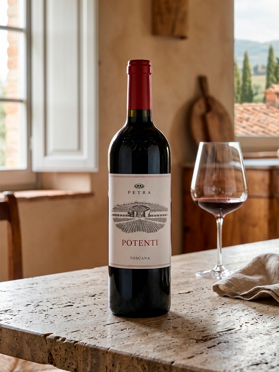 Potenti Cabernet Sauvignon 2023 — vinho tinto da Petra (foto 3) | Italy Import